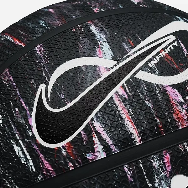 Баскетбольный мяч Nike INFINITY NEXT NATURE 2.0 DEFLATED черный Размер 7 N.101.4262.910.07
