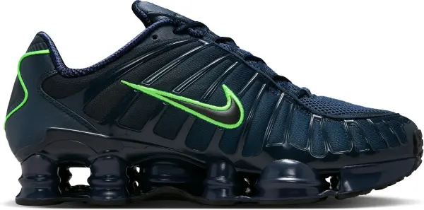 Кросівки Nike SHOX TL темно-синьо-салатові AV3595-402