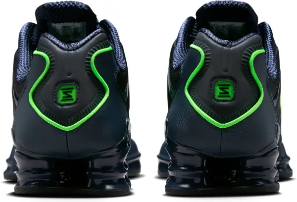 Кросівки Nike SHOX TL темно-синьо-салатові AV3595-402