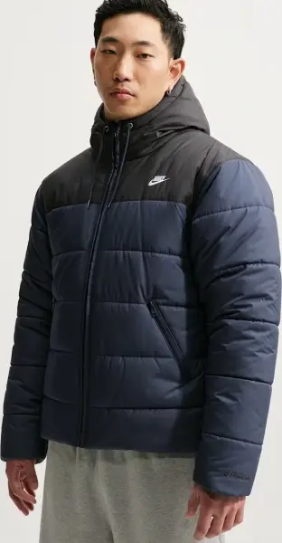 Куртка Nike SPORTSWEAR PRIMALOFT THERMA-FIT LOOSE PUFFER темно-синьо-чорна IO4895-451