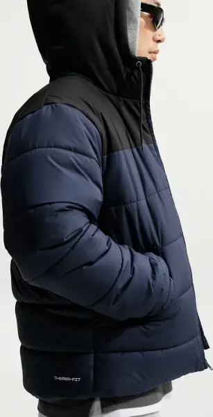 Куртка Nike SPORTSWEAR PRIMALOFT THERMA-FIT LOOSE PUFFER темно-синьо-чорна IO4895-451
