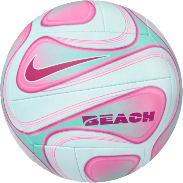 Мяч для пляжного волейбола Nike BEACH VOLLEYBALL DEFLATED бирюзово-розовый Размер 5 N.101.3628.446.05