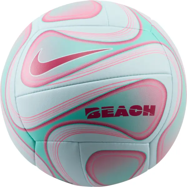 Мяч для пляжного волейбола Nike BEACH VOLLEYBALL DEFLATED бирюзово-розовый Размер 5 N.101.3628.446.05