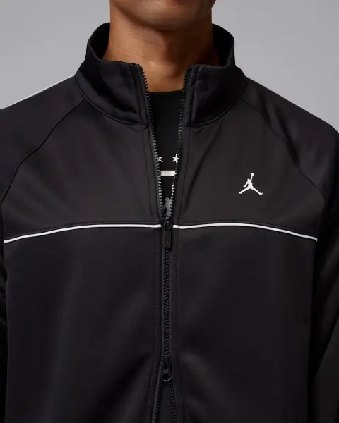 Олимпийка (мастерка) Nike JORDAN JUMPMAN черно-белая IQ5777-011