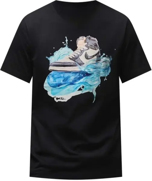Футболка Nike FLIGHT ESSENTIALS AJ1 черная IB3355-010