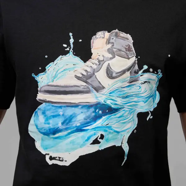Футболка Nike FLIGHT ESSENTIALS AJ1 черная IB3355-010
