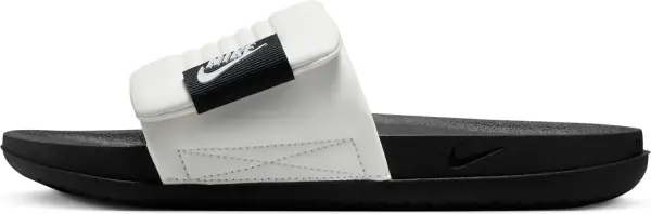 Шлепанцы Nike OFFCOURT ADJUST SLIDE бело-черные DQ9624-100