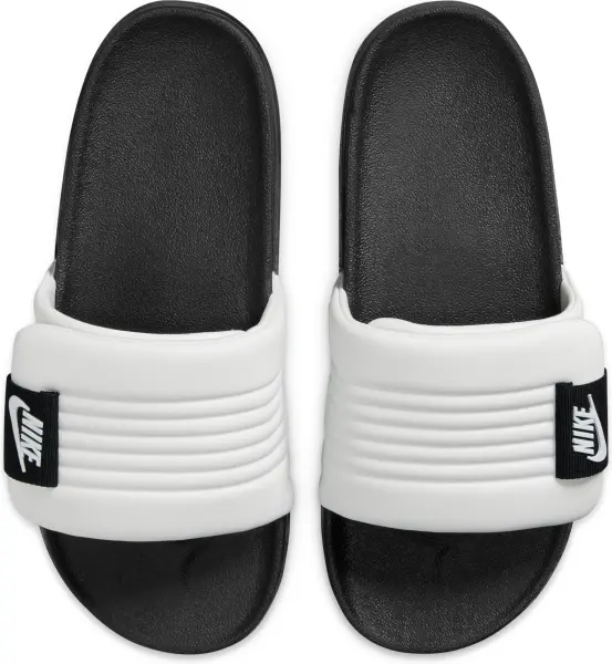 Шлепанцы Nike OFFCOURT ADJUST SLIDE бело-черные DQ9624-100