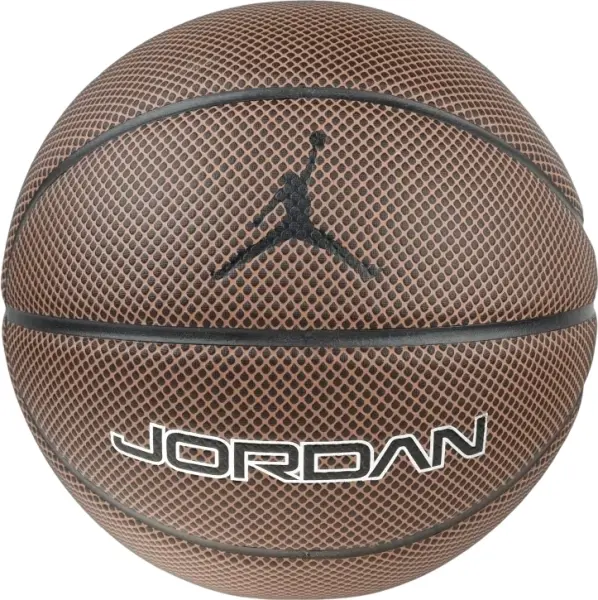 Баскетбольний м'яч Nike JORDAN LEGACY 8P коричнево-чорний Розмір 7 J.KI.02.858.07
