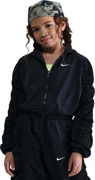 Ветровка подростковая Nike SPORTSWEAR WOVEN черная HQ9459-010