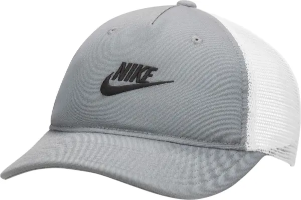 Кепка Nike RISE CAP STRUCTURED TRUCKER сіро-біла FB5378-084