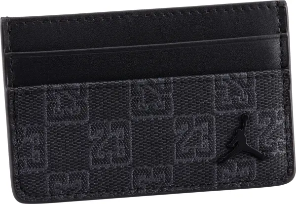 Гаманець-картхолдер Nike JORDAN MONOGRAM чорно-сірий MA0933-023