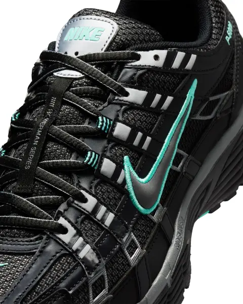 Кроссовки Nike P-6000 черно-бирюзовые IR1477-010