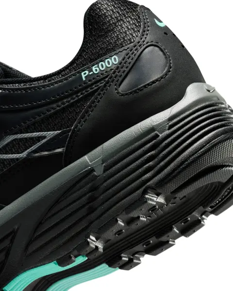 Кроссовки Nike P-6000 черно-бирюзовые IR1477-010