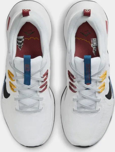 Кроссовки для трейлраннинга женские Nike JUNIPER TRAIL 2 NEXT NATURE бело-сине-бордово-желтые DM0821-104