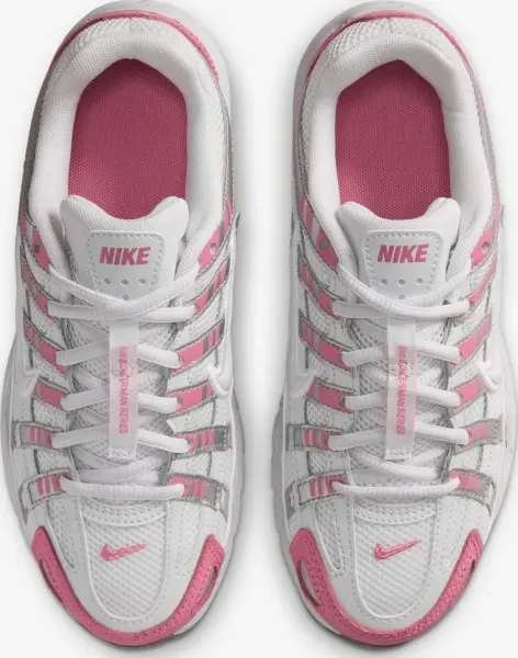 Кросівки підліткові Nike P-6000 (GS) біло-рожево-сірі HV5064-103