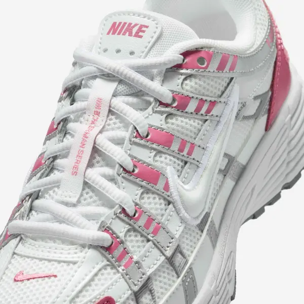 Кросівки підліткові Nike P-6000 (GS) біло-рожево-сірі HV5064-103