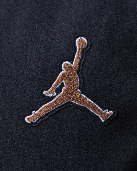 Куртка підліткова Nike JORDAN VARSITY чорно-коричнева 95D197-X1I