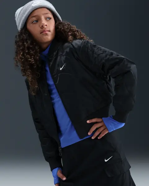Куртка підліткова Nike SPORTSWEAR чорна HQ9375-010