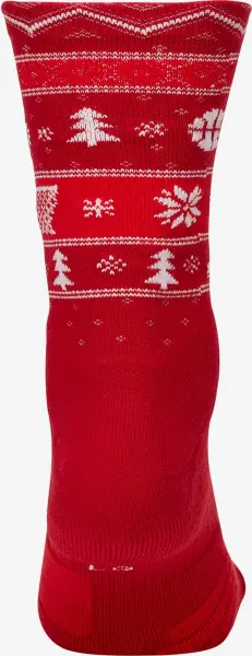 Шкарпетки Nike ELITE CHRISTMAS CREW червоно-білі SX7866-687
