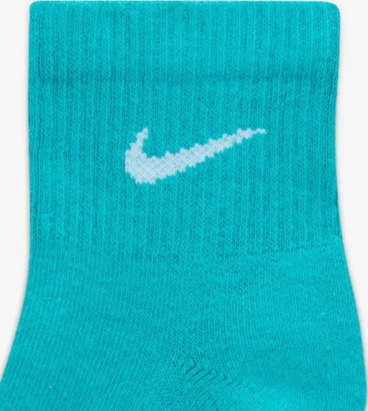 Шкарпетки Nike EVERYDAY PLUS CUSHIONED TRAINING ANKLE бірюзові, сірі, білі (3 пари) SX6890-967