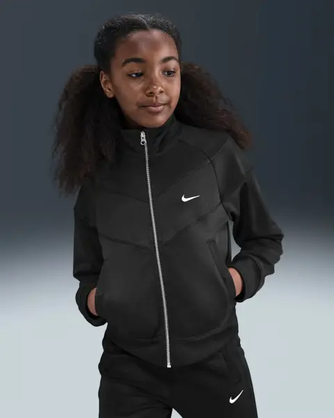 Олімпійка (мастерка) підліткова Nike SPORTSWEAR KNIT чорна HQ9448-010