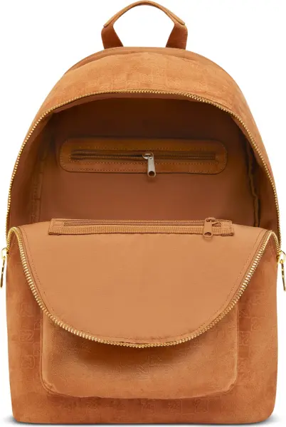Рюкзак Nike JORDAN SUEDE MONOGRAM 23.5L оранжевый MA9204-X6X