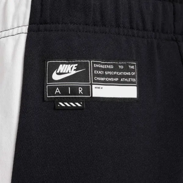 Спортивні штани підліткові Nike AIR FLEECE чорно-білі HF8811-010