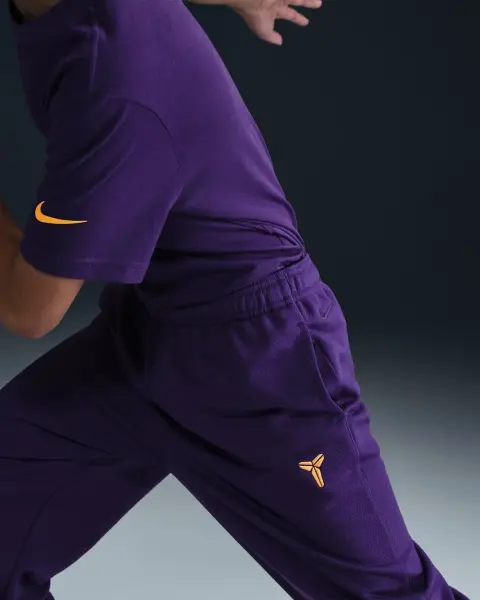 Спортивні штани підліткові Nike KOBE THERMA-FIT фіолетово-жовті HJ1015-547