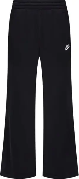 Спортивні штани підліткові Nike SPORTSWEAR CLUB FLEECE WIDE-LEG чорні FZ6774-010