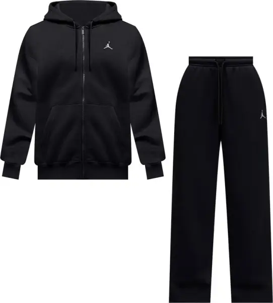 Спортивний костюм Nike JORDAN BROOKLYN FLEECE OVERSIZED чорний IB7231-010&IB7238-010