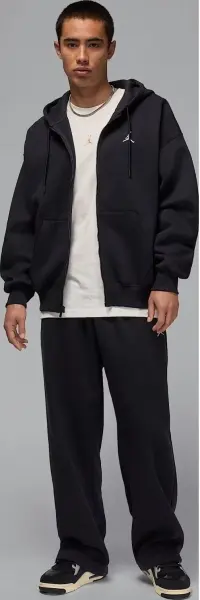 Спортивний костюм Nike JORDAN BROOKLYN FLEECE OVERSIZED чорний IB7231-010&IB7238-010