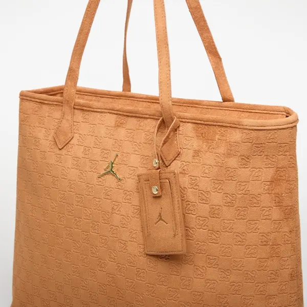 Сумка через плечо Nike JORDAN JAM MONOGRAM TOTE оранжевая LM9206-X6X
