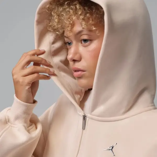 Толстовка жіноча Nike JORDAN BROOKLYN бежева IM7282-272
