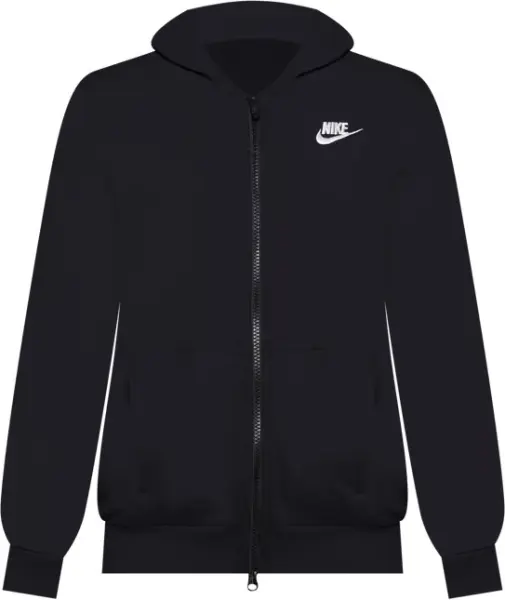 Толстовка підліткова Nike SPORTSWEAR CLUB FLEECE OVERSIZED чорна FD2931-010