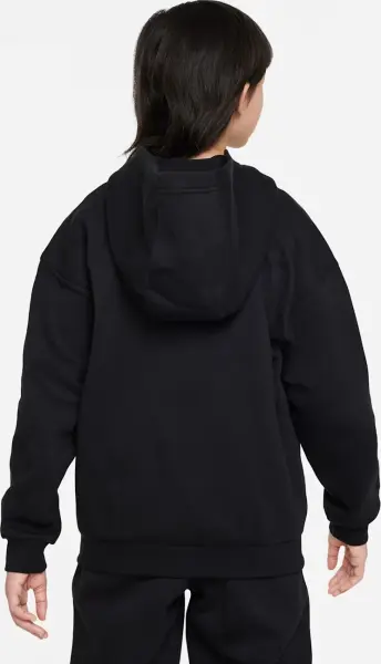 Толстовка підліткова Nike SPORTSWEAR CLUB FLEECE OVERSIZED чорна FD2931-010