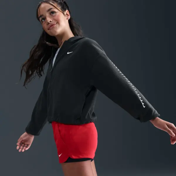 Толстовка підліткова Nike SPORTSWEAR DRI-FIT FLEECE чорна HV0734-010