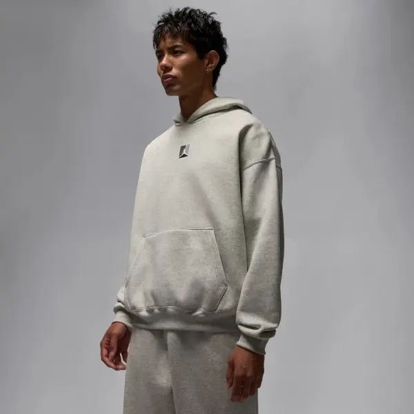Худи Nike JORDAN BROOKLYN FLEECE GRAPHIC серое HV0544-050
