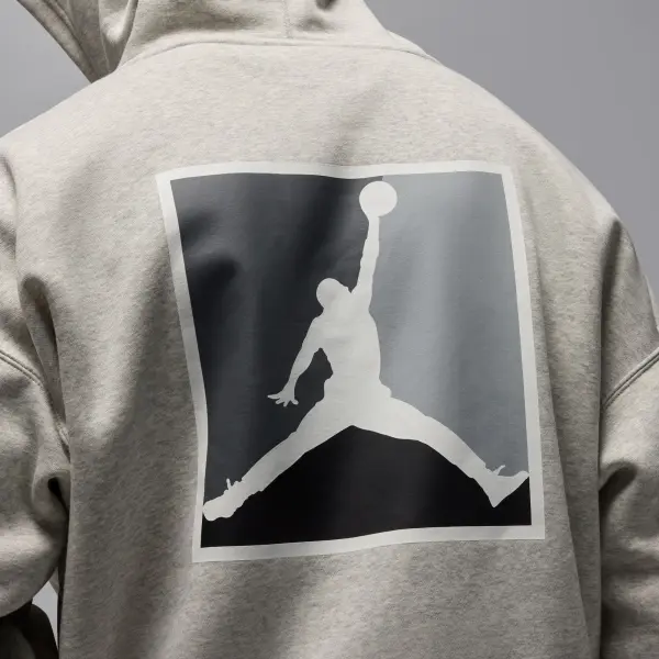 Худи Nike JORDAN BROOKLYN FLEECE GRAPHIC серое HV0544-050