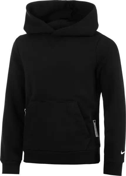 Худи подростковое Nike STANDARD ISSUE DRI-FIT FLEECE черное FZ5024-010