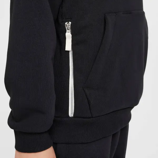 Худи подростковое Nike STANDARD ISSUE DRI-FIT FLEECE черное FZ5024-010