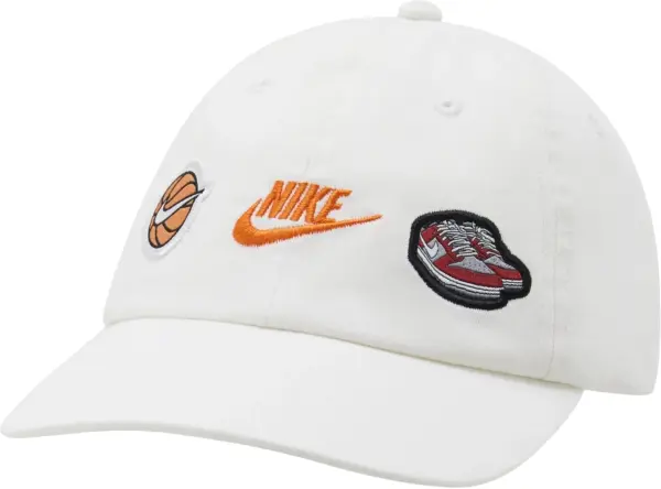 Кепка детская Nike STATEMENT PATCH CLUB белая 8A3159-001