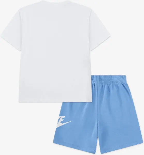 Комплект летний детский Nike SPORTSWEAR CLUB бело-голубой 86L596-B9F