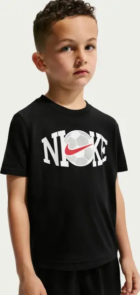 Комплект футбольной формы детский Nike SOCCER черно-белый 86N951-023