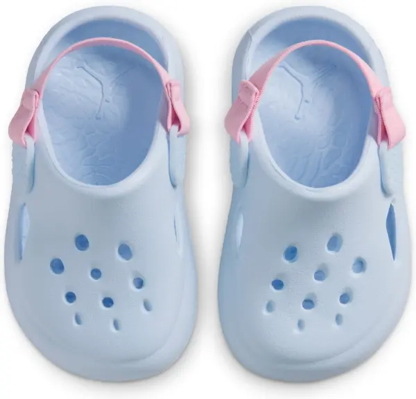Крокси дитячі Nike JORDAN HYDRIP (TD) блакитно-світло-рожеві HF5983-403