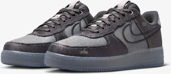 Кросівки Nike AIR FORCE 1 '07 сіро-антрацитово-фіолетові IQ0614-060
