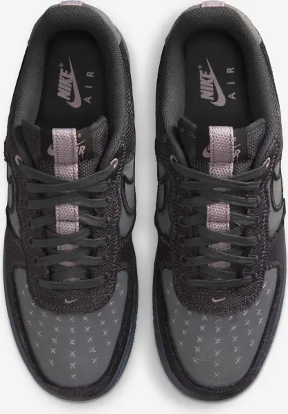 Кросівки Nike AIR FORCE 1 '07 сіро-антрацитово-фіолетові IQ0614-060