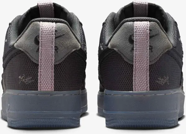 Кросівки Nike AIR FORCE 1 '07 сіро-антрацитово-фіолетові IQ0614-060