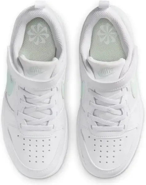 Кросівки дитячі Nike COURT BOROUGH LOW RECRAFT (PS) біло-м'ятні DV5457-138