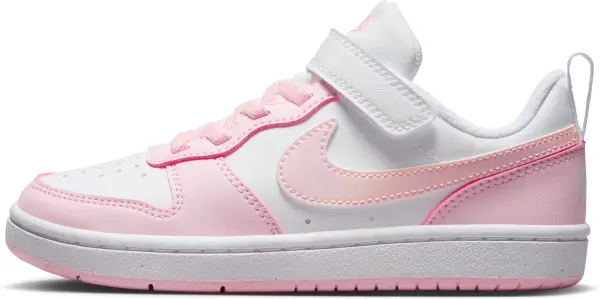 Кросівки дитячі Nike COURT BOROUGH LOW RECRAFT (PS) біло-рожеві DV5457-105